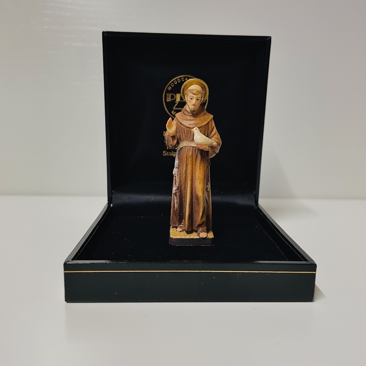 Miniatur  des Heiligen Franziskus - Franz von Assisi 