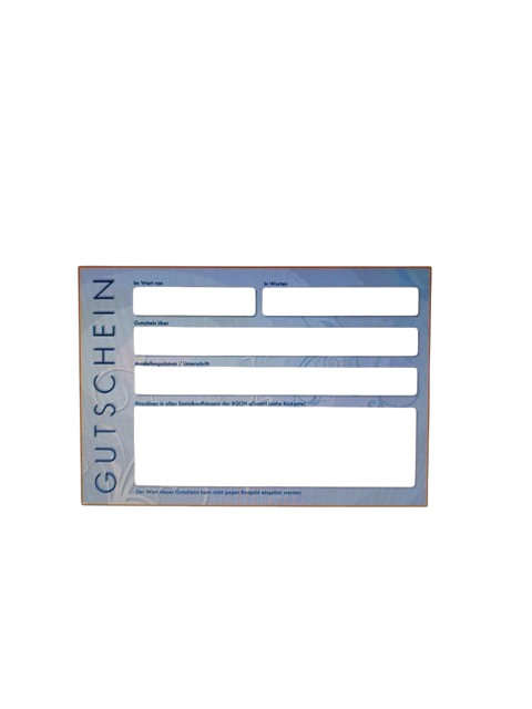 Geschenkgutschein