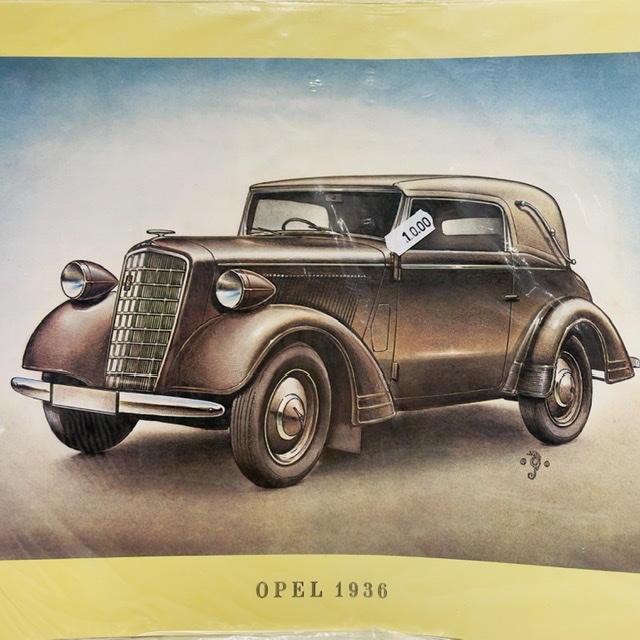 Druckbild Opel 1935